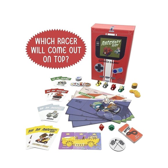 Racekart Riot by Gatwick Games |  Racing Video Games Turned into board game - Picture 2 of 7